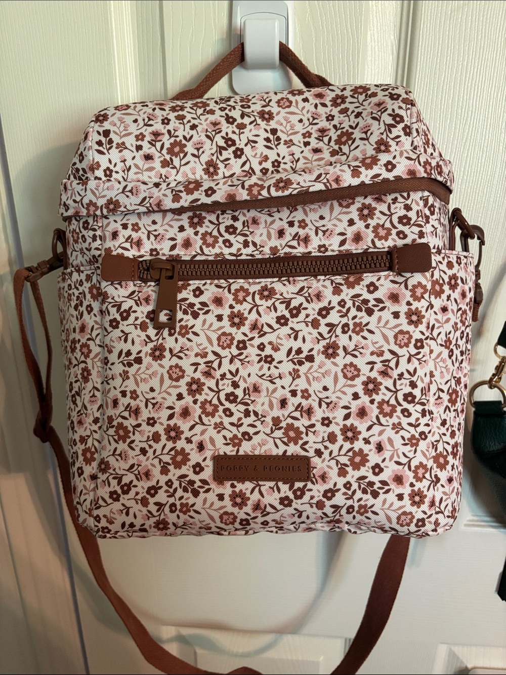 Poppy & Peonies Lunch Bag